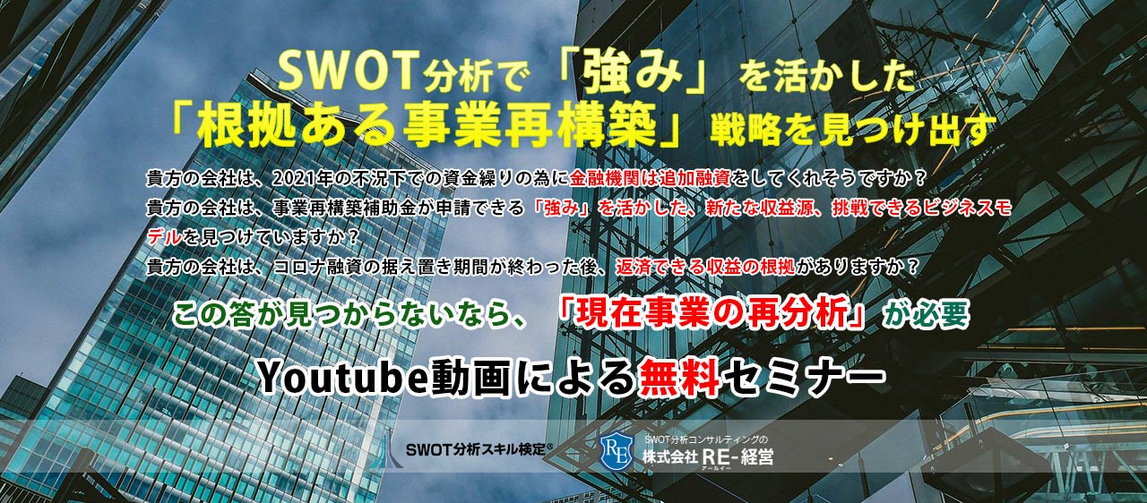 【2021年コロナ不況と事業性評価時代の中小企業の経営戦略】